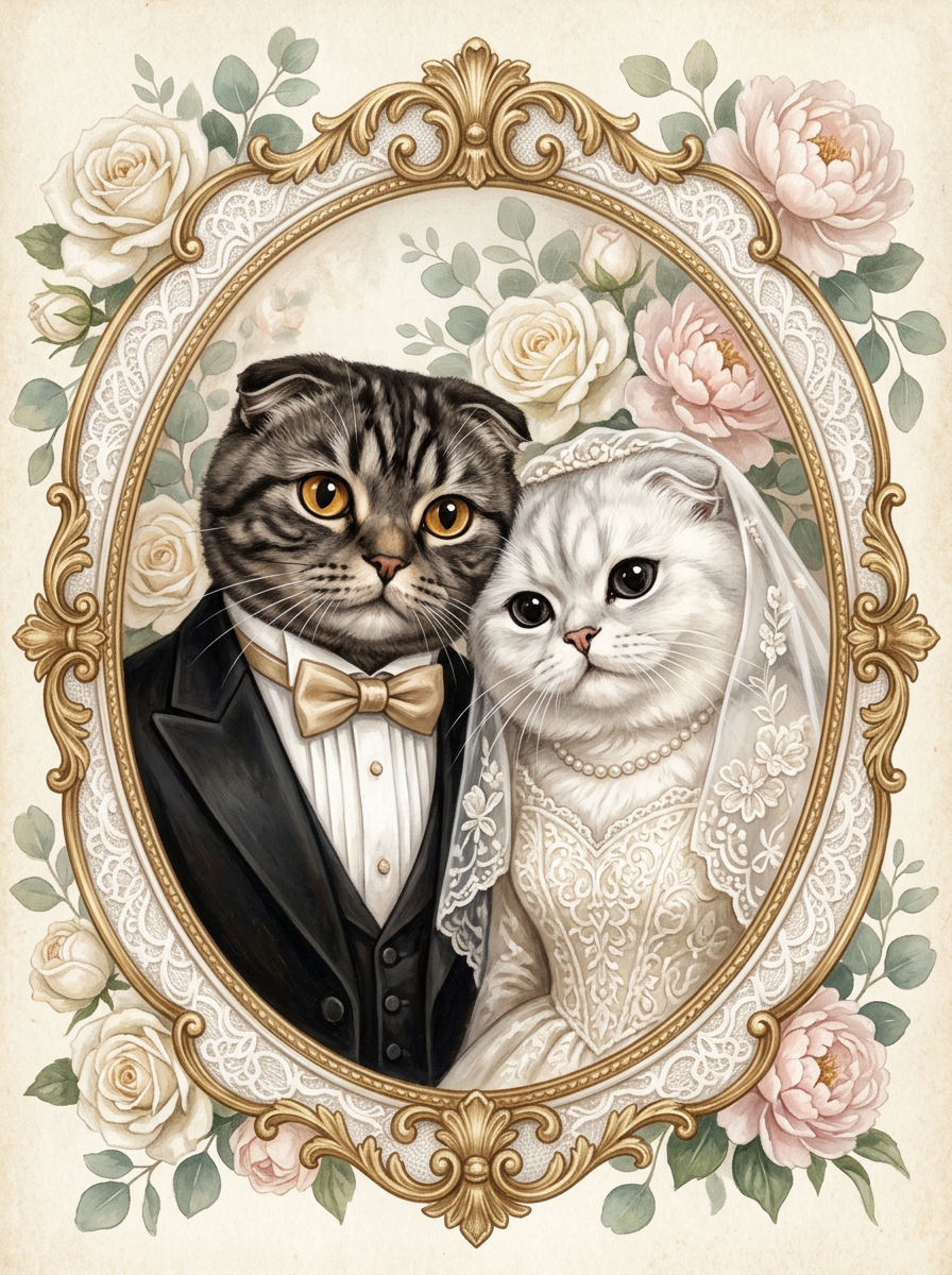 Lord Sugar & Lady Choux Cream Cameo